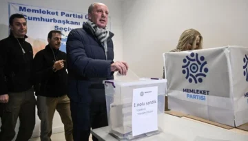 Memleket Partisi’nin Cumhurbaşkanı adayı Muharrem İnce