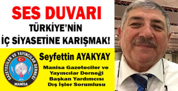 TÜRKİYE’NİN İÇ SİYASETİNE KARIŞMAK!