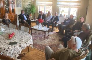 TGF HEYETİNDEN DERYA AKBIYIK’A TAZİYE ZİYARETİ