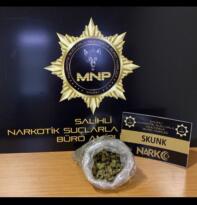 500 GRAM SKUNK MADDESİ ELE GEÇİRİLDİ