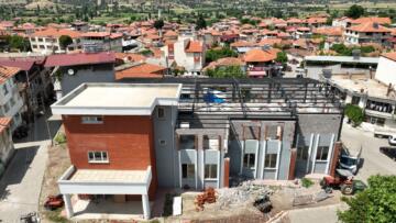 Gökçeören Mahallesi Düğün Salonu İnşaatı Devam Ediyor