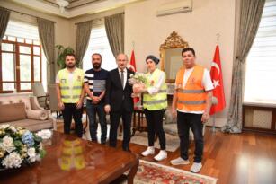 Vali Karadeniz’den İl Jandarma Komutanlığı’na Ziyaret