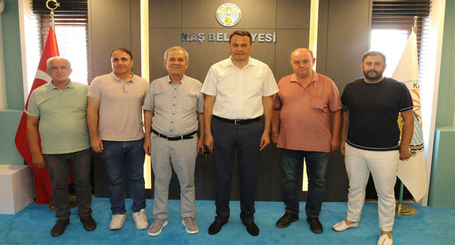 TGF HEYETİ KAŞ’A HAYRAN KALDI