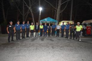 Vali Ünlü, Jandarma ve Emniyet Birimlerini Ziyaret Etti