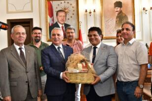 TGF Heyeti Vali Yıldırım’ı Ziyaret Etti