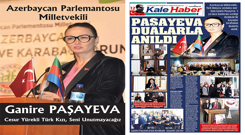 PAŞAYEVA DUALARLA ANILDI