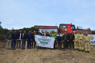 Kula’da Yanan Alana Cumhuriyet Ormanı Kuruldu