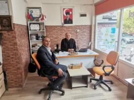 Biçer Ege Denge Gazetesini Ziyaret Etti