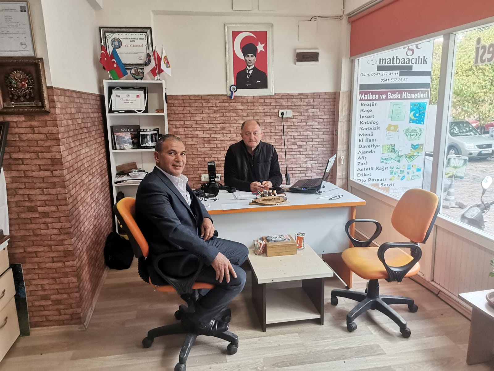 Biçer Ege Denge Gazetesini Ziyaret Etti