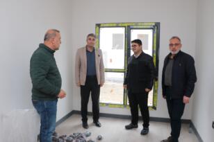Kaymakam Özdemir İnşaatı Devam TOKİ Konutlarında İncelemelerde Bulundu