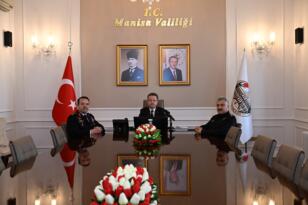 Manisa Valisi Enver Ünlü 2024 Ocak ve Şubat Dönemi Asayiş ve Güvenlik Bilgilendirmesi Yaptı