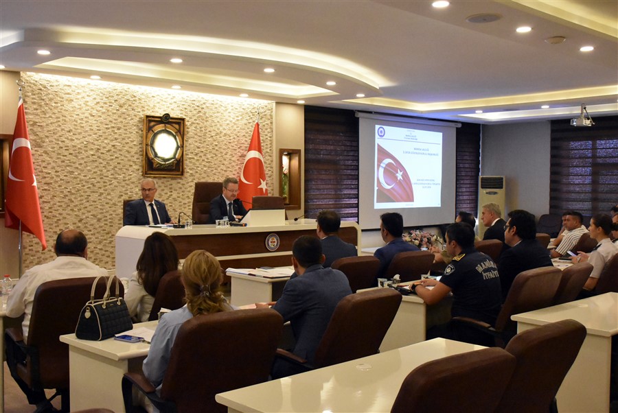 İl Spor Güvenlik Kurulu Toplantısı Yapıldı