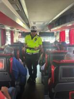 Yolcular Emniyet Kemeri Takmaları Konusunda Bilgilendirildi