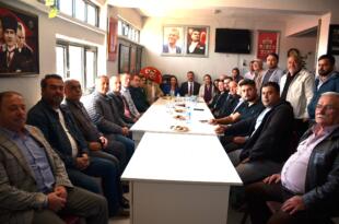 CHP  İL BAŞKANI ÖZALPER’DEN KULA İLÇE TEŞKİLATINA ZİYARET